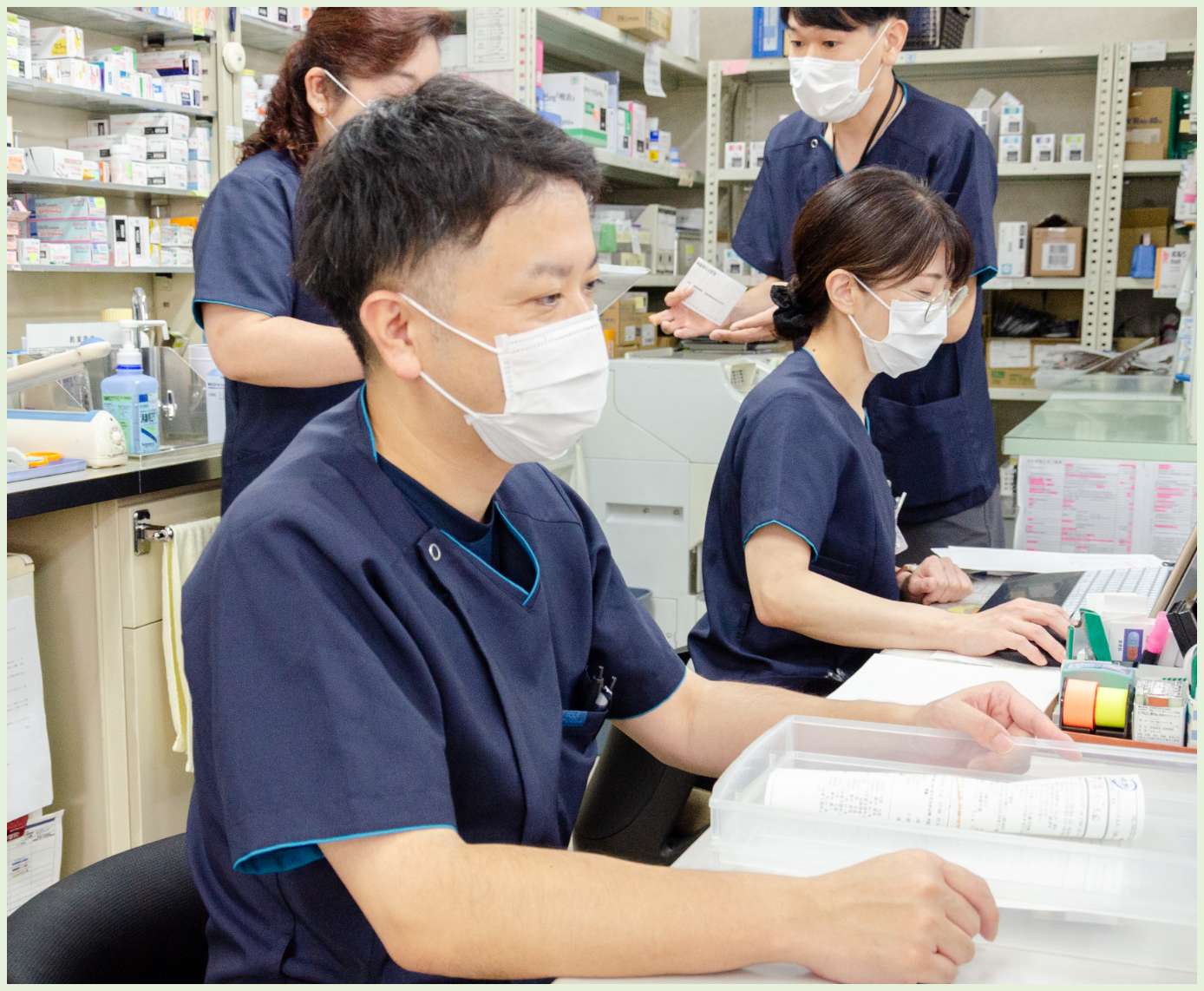 スタッフの写真